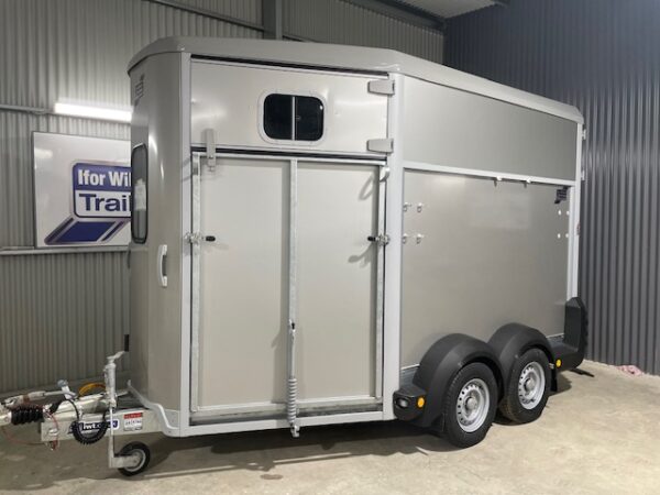 Ifor Williams HB511 Front Ramp Silver